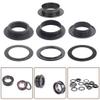 1Pc Bike Bottom Bracket Adapter, Black Side Cover Patcher for DUB for BSA BB Bottom Bracket, Bike Bottom Bracket Repair Conversion Kit(7# 25-24mm) view 3