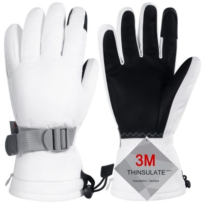 Odtmger Ski Gloves,Winter Waterproof & Warm Snow Gloves for Parent Child Kids-Skiing,Cycling,Motorcycle,Running