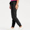 Running Zipper Pockets Jogger Scrubs for Women Comfy Drawstring High Waisted Cargo Joggers with Pockets Lightweight Workout Hiking Pants Scrubs Pants for Women Tall Women's Joggers with Pockets Black view 4