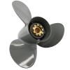 PETUSI Boat Propeller 13 1/2x15 13 1/4x17 13 3/4x13 13x19 13x21 14x11 14x9 for Honda BFP 60 BF 75 90 115 130 HP Outboard Engines, 15 Spline Aluminum Boat Motor Props, 3-Blade 4-Blade (13 3/4x13) view 1
