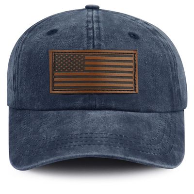 American Flag Hat for Men Women, 4th of July Decorations, USA Accessories Patriotic Baseball Cap, Veteran Birthday Gifts for Grandpa Papa Dad Mom Mama Navy