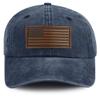 American Flag Hat for Men Women, 4th of July Decorations, USA Accessories Patriotic Baseball Cap, Veteran Birthday Gifts for Grandpa Papa Dad Mom Mama Navy view 1