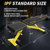 Adjustable Weight Bench,1000 LB Fast Folding Workout Bench for Home Gym Strength Training, Incline Decline Flat Utility Bench Press for Full Body Workout, Upright Storage Yellow Exercise Bench (Yellow) view 4