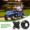 10L0L Golf Cart Split Brake Drum & Rear Wheel Hub Assembly for EZGO TXT 1982-Up Models Electric Golf Cart, Heavy Duty, Replace OEM 19186-G1, 615604, 604112 view 3
