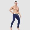 Ouruikia Men's Thermal Underwear Bottoms Fleece Lined Thermal Pants Long Johns Pants Ski Thermals Bottom Cold Weather Navy M view 2
