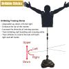 XQZMZSCP Mannequin Defender Basketball Training Aid, Adjustable Height Shooting Practice Defense Model Hands-Up Dummy (Water Filled Base B L) view 4