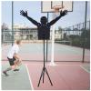 XQZMZSCP Mannequin Defender Basketball Training Aid, Adjustable Height Shooting Practice Defense Model Hands-Up Dummy (Tripod Base L) view 1
