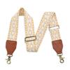 Purse Strap,2" Leather End Shoulder Strap Adjustable Replacement,Retro Jacquard Multi-Pattern Crossbody Bag Straps view 1