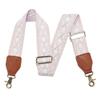 LEMEDE Purse Strap,2" Leather End Shoulder Strap Adjustable Replacement,Retro Jacquard Multi-pattern Crossbody Bag Straps view 1