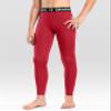 Boys Compression Leggings Quick Dry Youth Basketball Football Pants Base Layer Sports Tights for Boys(Red,XL) view 2