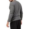 DXSHCV Mens Long Sleeve T Shirt Henley Button Up Crewneck Slim Fit Gym T Shirts Vintage Underhirts Green view 4
