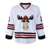 #00 Griswold Movie Hockey Jersey Stitched Men's X-Mas Christmas Jerseys (US, Alpha, Small, Regular, Regular, White) view 2