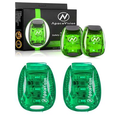 (2 Pack) - LED Safety Lights + EverLightFX USB Safety Lights