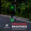 (2 Pack) - LED Safety Lights + EverLightFX USB Safety Lights view 4