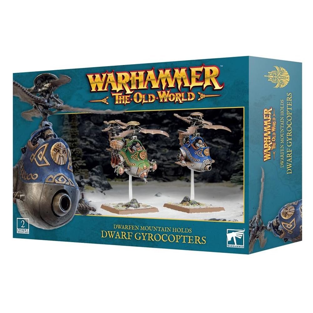 Games Workshop - Warhammer - Dwarfen Mountain Holds: Dwarf Gyrocopters & Gyrobombers