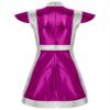Rswnyirn Women's Cap Sleeve Fever Space Cadet Mini Dress Alien Traveler Cos Playing Costume Hot Pink 3X-Large view 4
