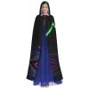 SDEGTHO Laser Lights Adult Hooded Cloak Cape Halloween Witch Costume For Men And Women Cosplay Costumes view 2