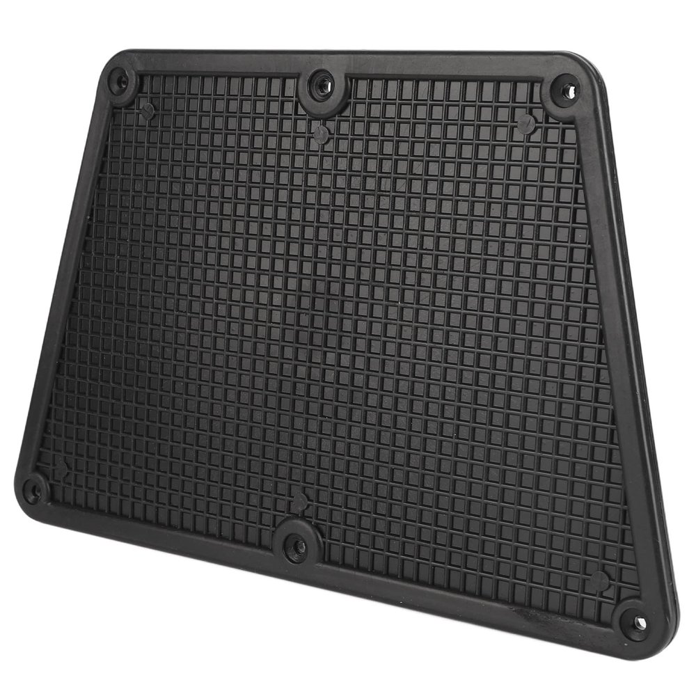Plastic Transom Outboard Plate Pad for Inflatable Boat Yacht Kayak Canoe Fishing Boat Black Sturdy Motor Mount Transom Pad Heavy Duty Outboard Plate for Inflatable Boat Canoe Hardware