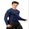 Compression Shirt Men Long Sleeve Thermal Workout Shirts Athletic Basketball Base Layer Undershirts Sports Top view 2