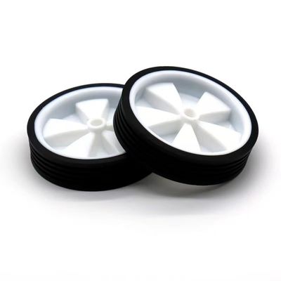 1 Pair Bike Training Wheels for 24inch 22inch 20inch 18inch 16Inch 14inch Training Wheels for Kids Bicycle PVC Plastic Material Easy Installation (White)
