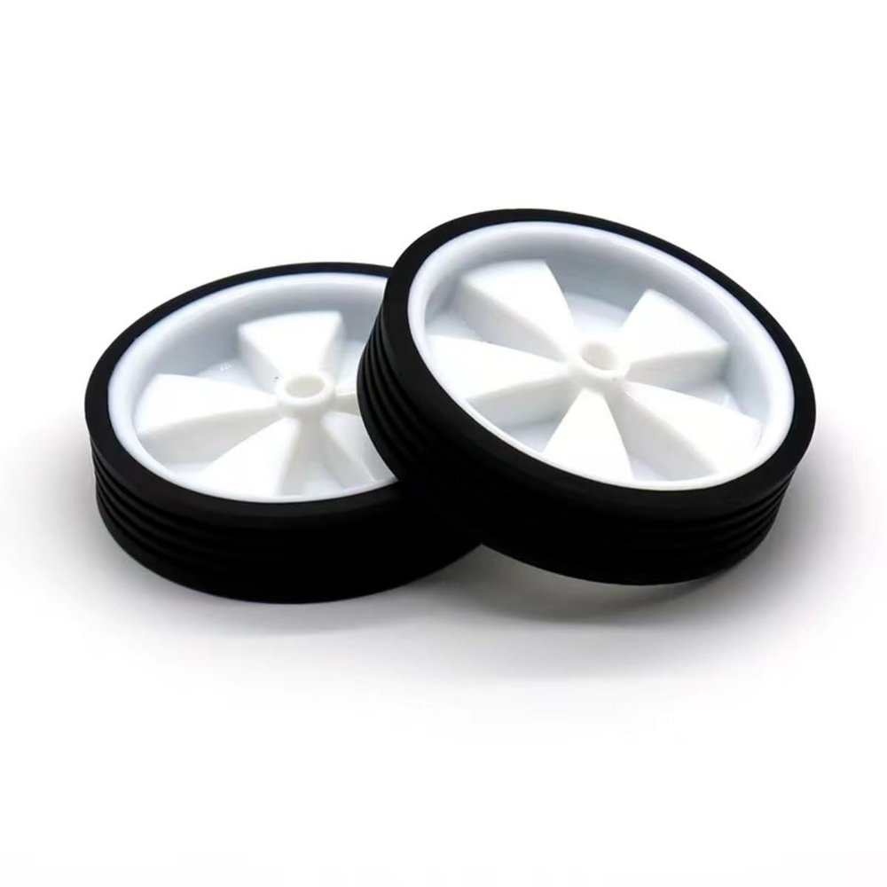1 Pair Bike Training Wheels for 24inch 22inch 20inch 18inch 16Inch 14inch Training Wheels for Kids Bicycle PVC Plastic Material Easy Installation (White)