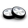 1 Pair Bike Training Wheels for 24inch 22inch 20inch 18inch 16Inch 14inch Training Wheels for Kids Bicycle PVC Plastic Material Easy Installation (White) view 1