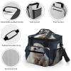 Large Cooler Bag, White Otter Print Cooler Bags,Beach Cooler Bag,Soft Cooler Bag for Picnic,Camping,Beach Accessories view 4