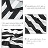 Ref Shirts for Kids Black & White Stripe Referee Jersey Children V-Neck Pro Official Umpire Uniform Basketball, Football, Soccer, Volleyball, Halloween Cosplay Costume 4pcs Set with Whistles Size XS view 4