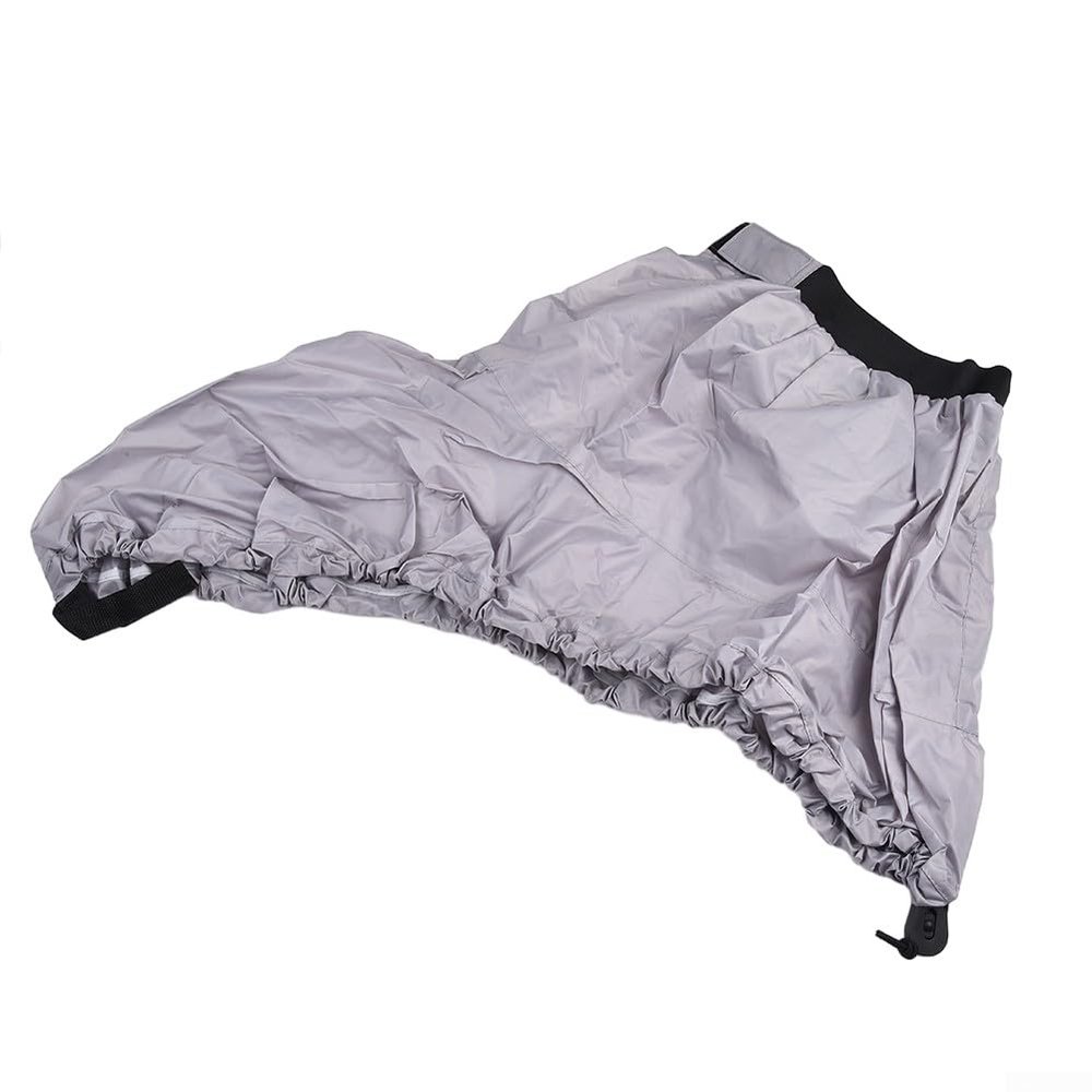 for KAYAK Skirt, Adjustable Nylon for KAYAK Spray Skirts for KAYAK Skirt Cover for KAYAK Canoe Boat Spraydeck Spray Deck Skirt Cockpit Cover Water Sports Accessories(S Gray)