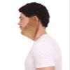 BC GOODS BY Mens Medium Synthetic Fiber Beard Mustache Set | Realistic Facial Hair Accessory for Men | Fake Beard Sets for Halloween, Christmas, and Costume Party - Mix Brown view 3