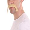 BC GOODS BY Men's Extended Cowboy Mustache Novelty Faux Facial Hair, Blonde view 2