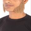 BC GOODS BY Men's Human Hair Mutton Chops Side Burns Beard Cosplay Facial Hair, Light Brown view 2