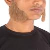 BC GOODS BY Men's Human Hair Mutton Chops Side Burns Beard Cosplay Facial Hair, Light Brown view 3