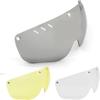 Cycling Helmet Glasses Visor Lens with Tt Mtb Road Bike Aero Helmet Lens Anti Uv Goggles,clearer view 2