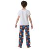 ALAZA Basketball Watercolor Stylish Pajama Pants Long Sleep Pant Pajama Bottoms Elastic Waist with Pockets 9-10 Years view 3