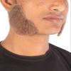 BC GOODS BY Men's Human Hair Mutton Chops Side Burns Beard Cosplay Facial Hair, Brown view 3