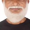 BC GOODS BY Mens Medium Synthetic Fiber Beard Mustache Set | Realistic Facial Hair Accessory for Men | Fake Beard Sets for Halloween, Christmas, and Costume Party - Grey view 1