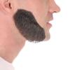 BC GOODS BY Men's Human Hair Mutton Chops Side Burns Beard Cosplay Facial Hair, Black view 4