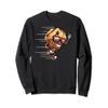 Blueberry Muffin Playing Football Kids Sweatshirt view 1