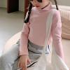 Toddler Turtleneck Kids Boys Girls Solid Color Long Sleeve Shirt Fall Winter Blouse Unisex Basic Warm (G, 5-6 Years) view 2