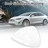 Car Rearview Mirror Covers for Sonata 2020-2023, White Door Mirror Covers, Left Right Side Mirror Covers for Sonata 2020 to 2023, Anti Scratch, Easy to Install view 4