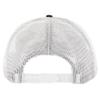 47 Men's Black/White Kansas City Chiefs Team Unstructured Trucker Adjustable Hat view 2