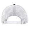 47 Youth Black/White Jacksonville Jaguars Trucker Adjustable Hat view 2