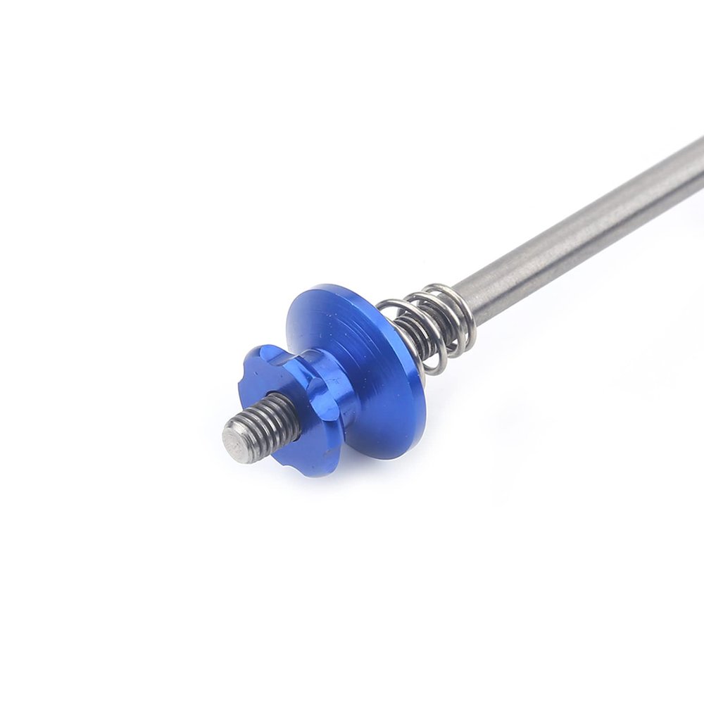2pcs Oy Skewer Set Quick Release Axle Skewer Replacement Rep Parts in Red Color for Mountain and Road (Blue)