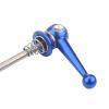 2pcs Oy Skewer Set Quick Release Axle Skewer Replacement Rep Parts in Red Color for Mountain and Road (Blue) view 2