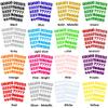 Sports Helmet Numbers 1" by Chalkallaboutit Baseball, Hockey, Football and Lacrosse (Matte Black) view 3