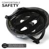 BIMALSIC Kids Youth Bike Helmet -with Removable Visor,Child Helmet for Boys and Girls 54-57cm (Ages 5-8-12-14 Years) Black camo Color view 4
