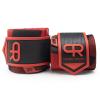 PR Personal Record Heavy Duty Premium Wrist Wraps, More Elasticity, Reinforced Stitching, Extra Wide Strap, Strong Thumb Loop, Larry Wheels Weightlifting Wraps, Lifting Wrist Wraps (Red Camo) view 2