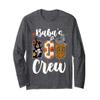 Baba's Boo Crew Halloween Grandpa Grandkids Matching Long Sleeve T-Shirt view 1