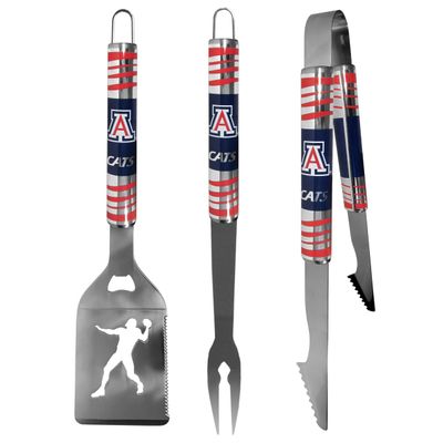 Siskiyou Sports NCAA Arizona Wildcats 3 pc Tailgater BBQ Tools, One Size, Team Colors